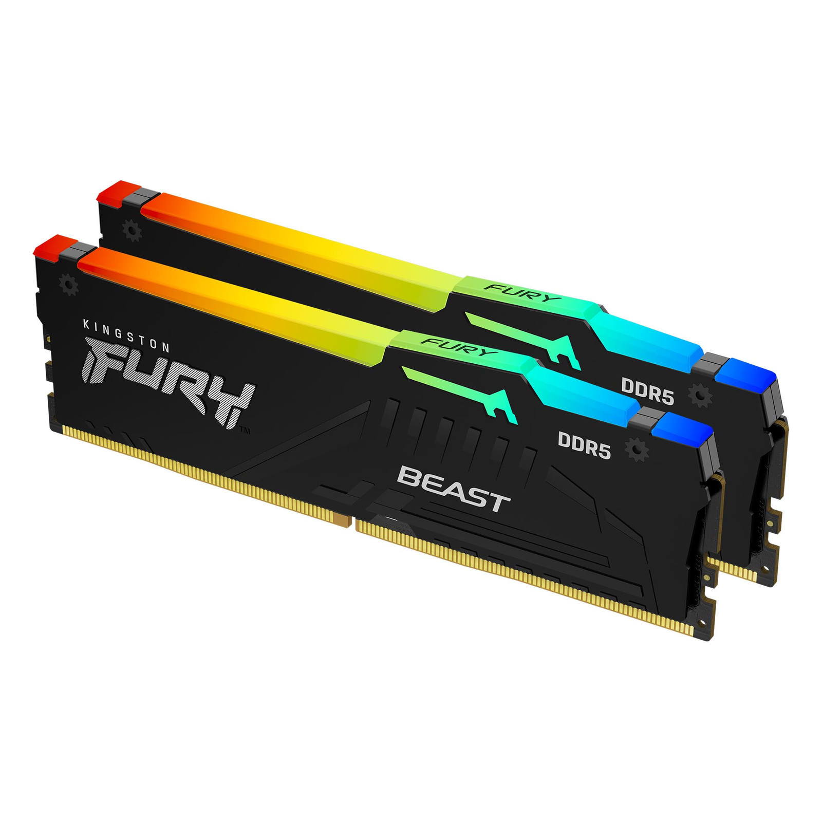 Kingston Technology FURY Beast RGB pamäťový modul 64 GB 2 x 32 GB DDR5 ECC (KF564C32BBEAK2-64)-0