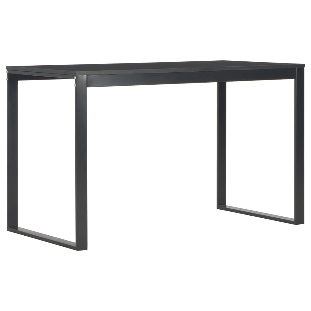 NNEVL Computer Desk Black 120x60x70 cm-1