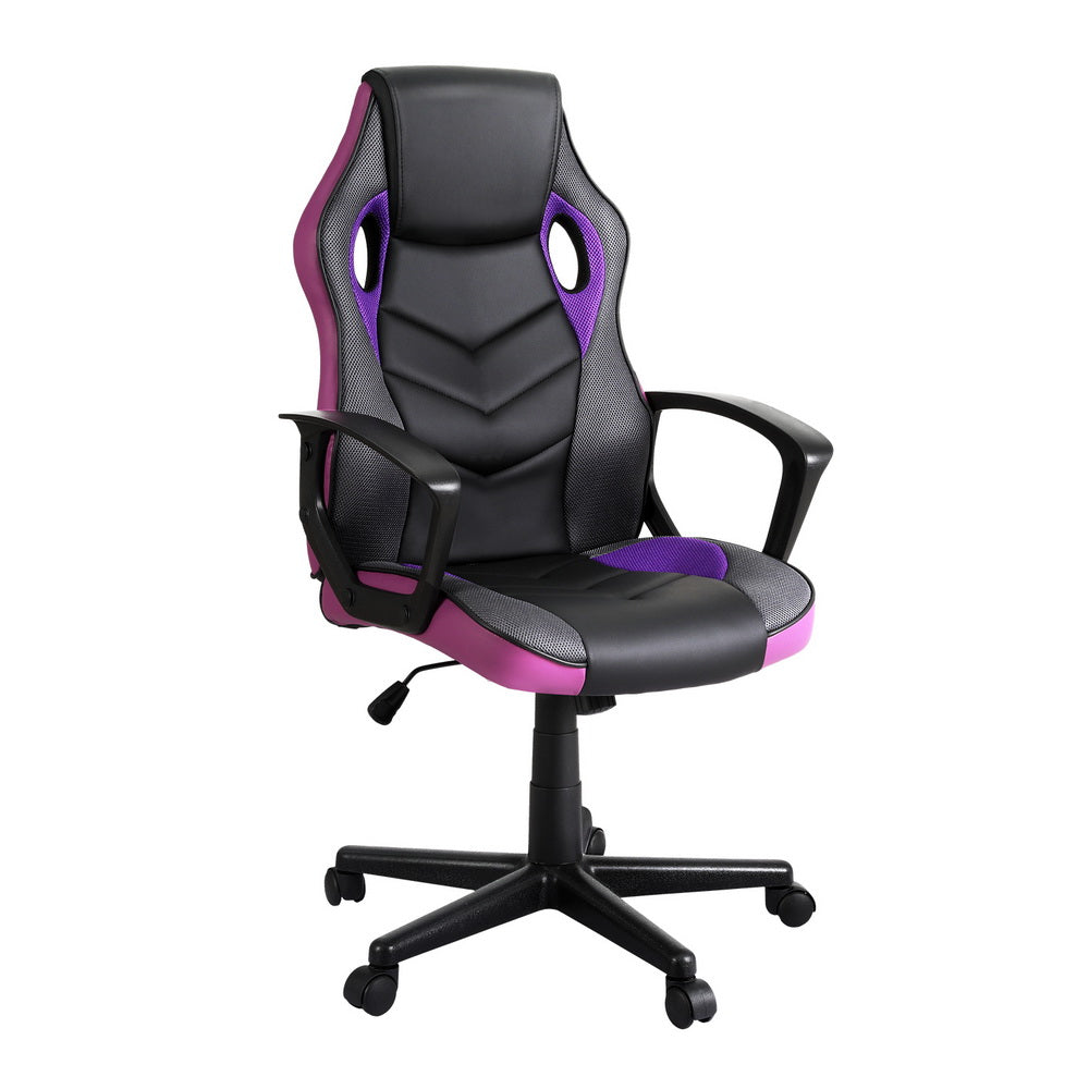 NNEDSZ Gaming Office Chair Computer Chairs Purple-0