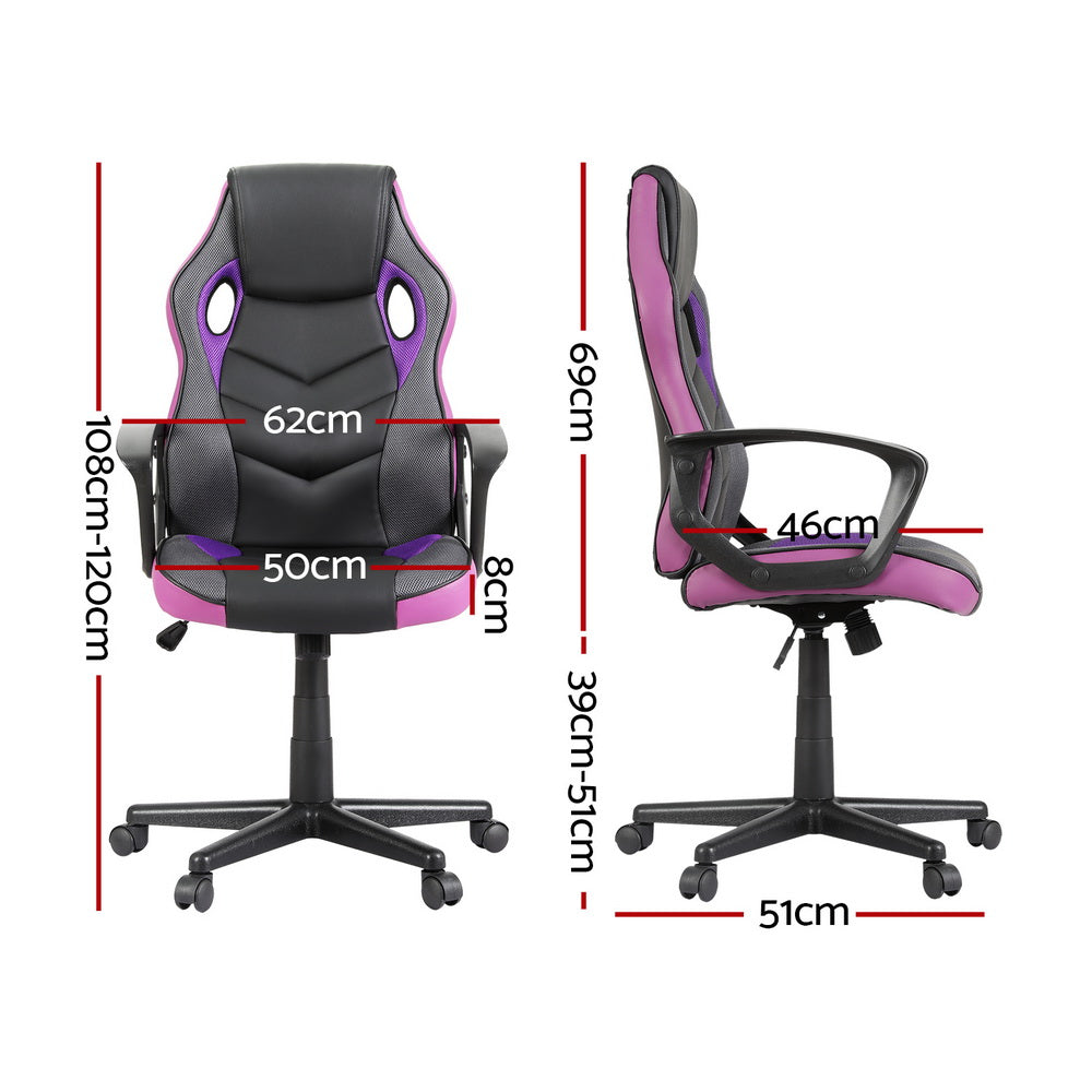 NNEDSZ Gaming Office Chair Computer Chairs Purple-1